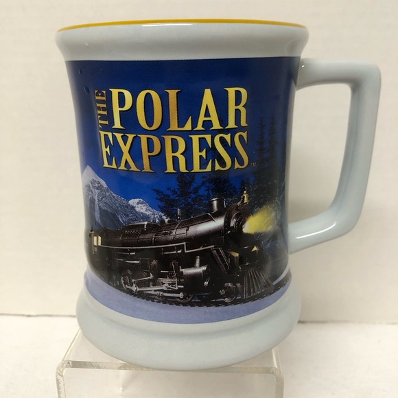 The Polar Express Believe 3D Raised Christmas Ceramic Tea Coffee Mug Cup - Picture 1 of 5